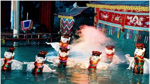 water puppet show 